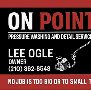 On Point Pressure washing and detailing