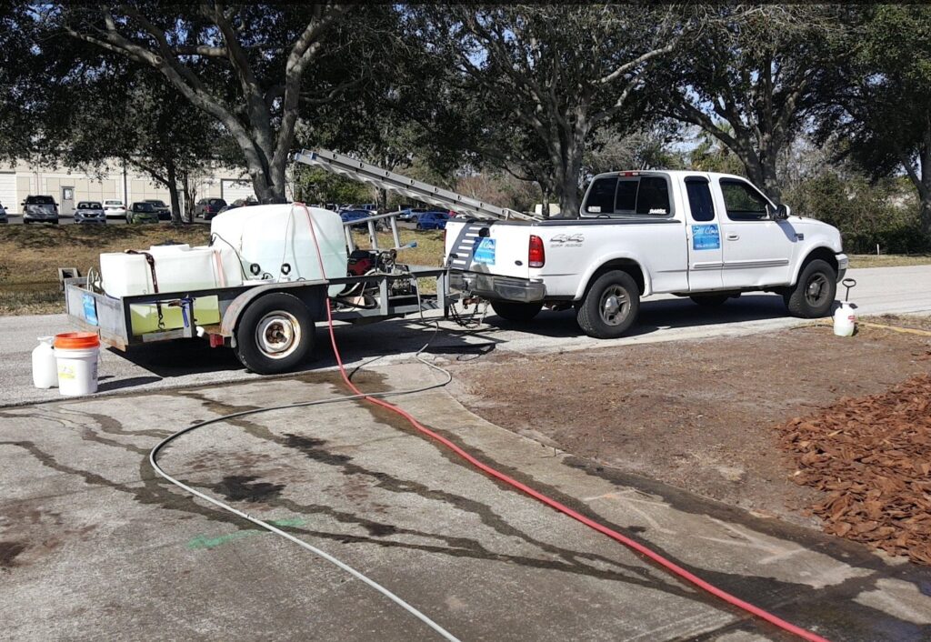 Business queued-photos - All Above Pressure Washing