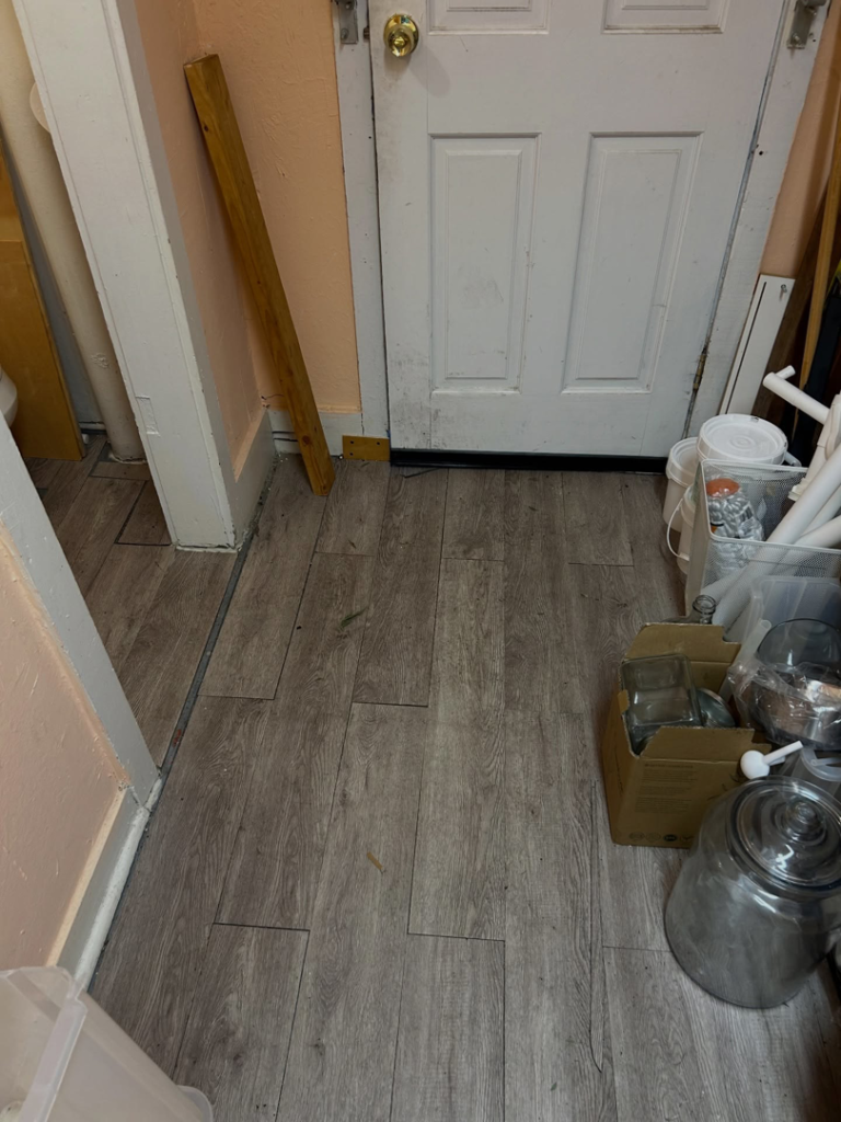 A room cleared of junk after a professional removal service by Ditch it in Martinez, CA.